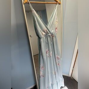 Lulus Floral Maxi Dress